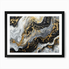 Abstract Painting 1040 Art Print