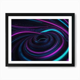 Abstract Spiral 1 Art Print