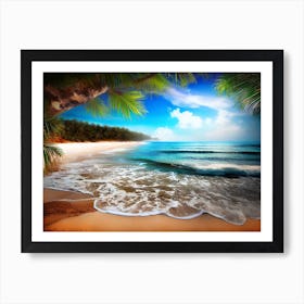 Beach Wallpapers Art Print