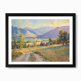 Western Landscapes Montana 1 Art Print