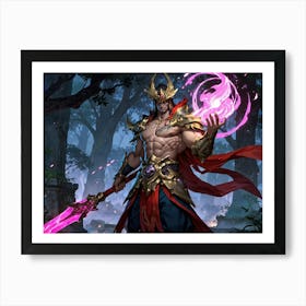 Character From League Of Legends 1 Art Print