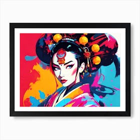 Chinese Woman 4 Art Print