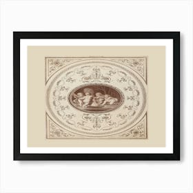 Angels And Cherubs 6 Art Print