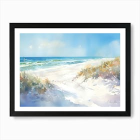 Sand Dunes 8 Art Print