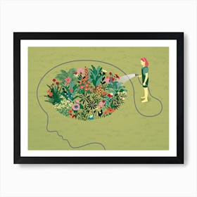 Mind Garden Art Print