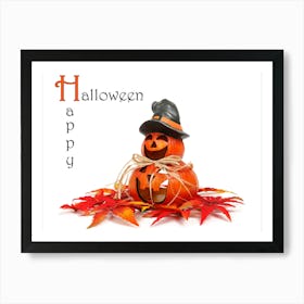 Happy Halloween Poster Art Print