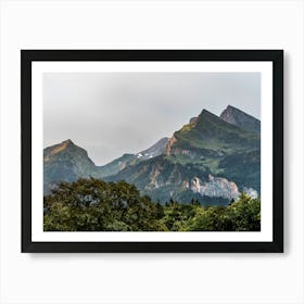 Swiss Alps 1 Art Print