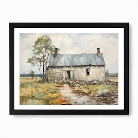 Old Stone Farm Cool Tones 1 Art Print