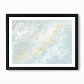 Pool - Abstract Water Painting Art Print