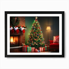 Christmas Tree 87 Art Print