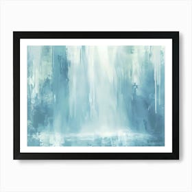 Waterfall Stock Videos & Royalty-Free Footage Art Print