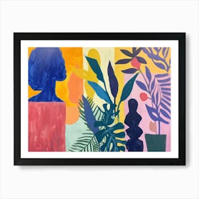 Contemporary Artwork Inspired By Henri Matisse 8 Art Print