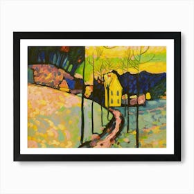 Paul Gauguin Art Prints House On The Hill Art Print