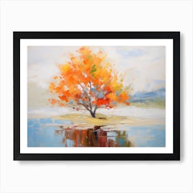 Tree In The Water Art Print