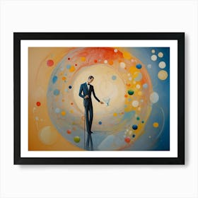 Man In A Suit Art Print