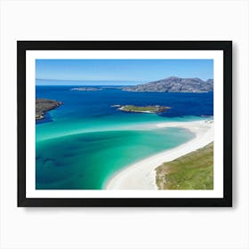 Secret Beach, Outer Hebrides, Scotland Art Print