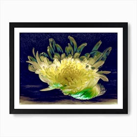 Floating Blue Art Print