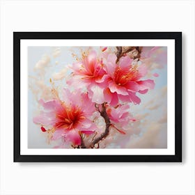 Pink Blossom Art Print