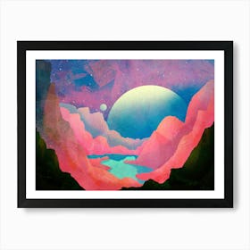 A Lake On Venus Art Print