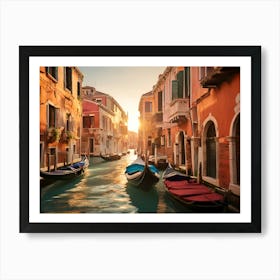 Venice, Italy Paintings Art Print Art Print