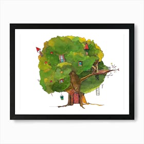 Magic Tree House Art Print