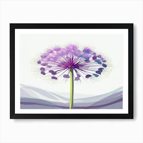 Allium 14 Art Print