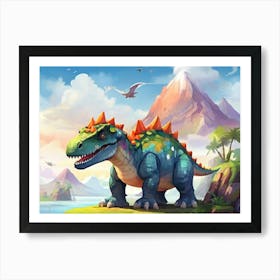 Prehistoric Times 1 Art Print