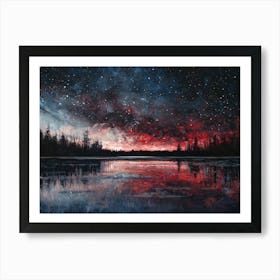 The Perfect Starry Night the Purity of The Sky Art Print