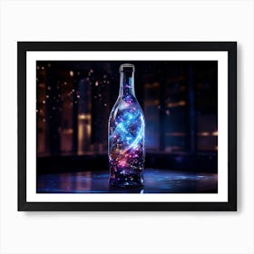 Galaxy In A Bottle Poster