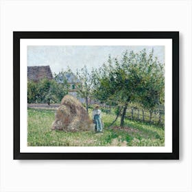 Apple Trees In Eragny, Sunny Morning (1903), Camille Pissarro Art Print