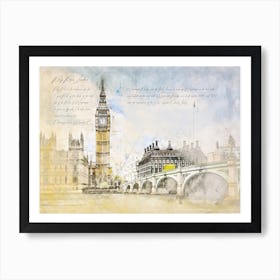 Big Ben, London Art Print