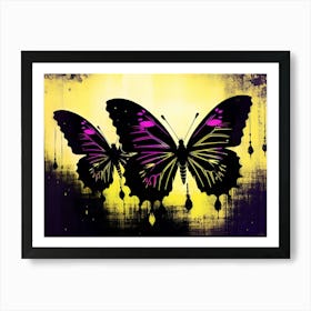 Two Butterflies 5 Art Print