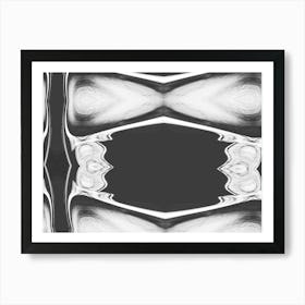 Black And White X-Rays Art Print