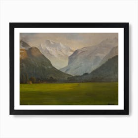 Jungfrau After First Snow, Albert Bierstadt Art Print