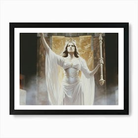 Queen Of The Gods Art Print