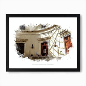 Centro Cultural Banco Do Brasil, Rio De Janeiro, Brazil Art Print