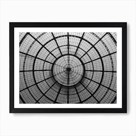 Galleria Glass Dome - Milan Italy Art Print