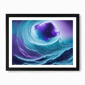 Ocean Wave Art Print