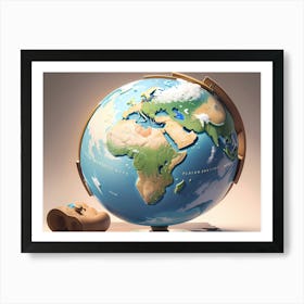 Globe Of The World 1 Art Print