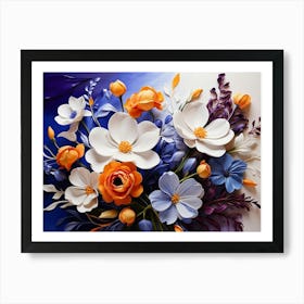 Flowers In A Vase Art Print