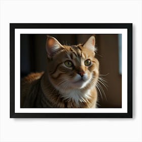 Cat In The Sun 1 Art Print