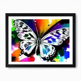 Butterfly Painting 5 Art Print