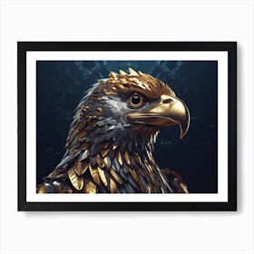 Robot eagle 1 Art Print