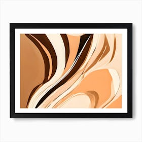 Caramel swirl Affiche