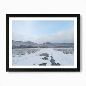 Snowy Landscape 3 Art Print