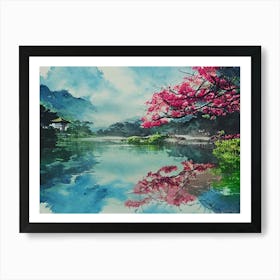 Blossom Serenity Art Print