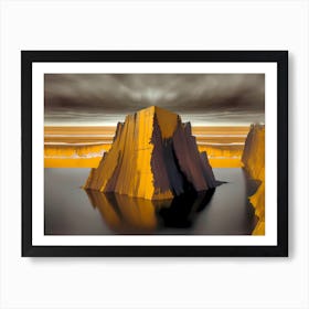 Sand Dunes Art Print