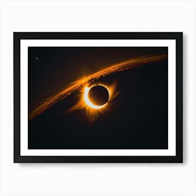 Eclipse - Eclipse Stock Videos & Royalty-Free Footage 2 Art Print