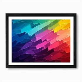 Colorful Abstract Art Print