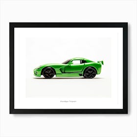 Toy Car Dodge Viper Green Poster Art Print